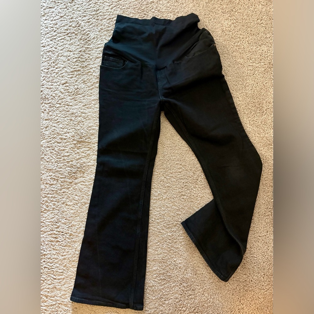 Old Navy Black Maternity Jeans